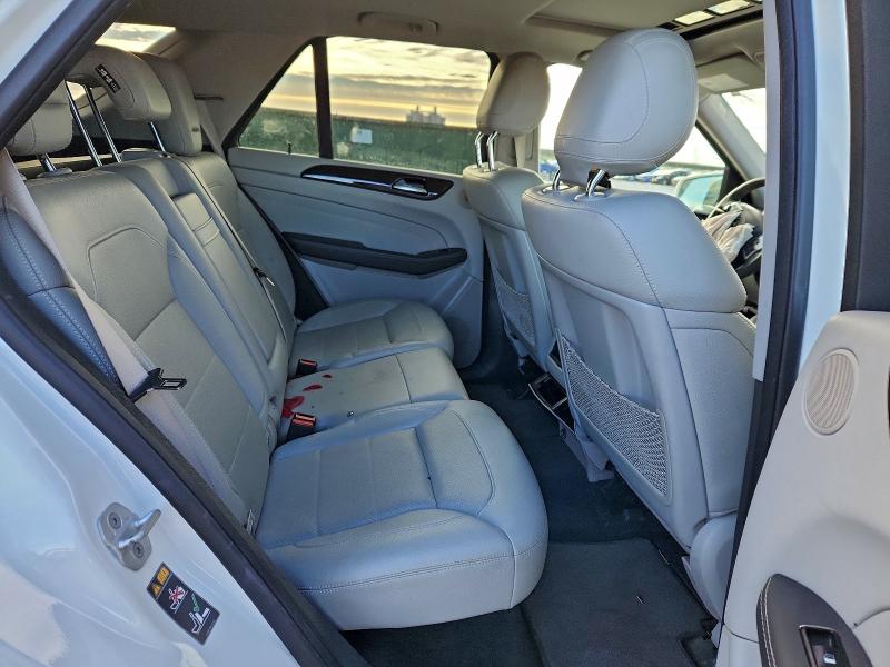 MERCEDES-BENZ M-CLASS 2015 VIN 4JGDA0EB8FA470736