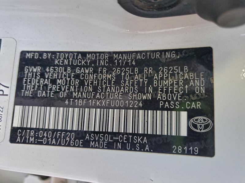 Фото 12 - TOYOTA CAMRY