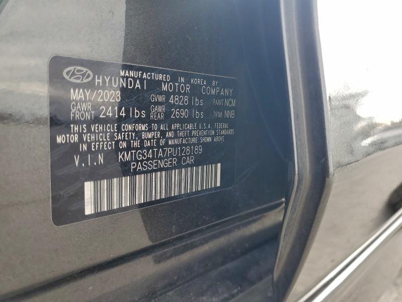 GENESIS G70 BASE 2023 VIN KMTG34TA7PU128189