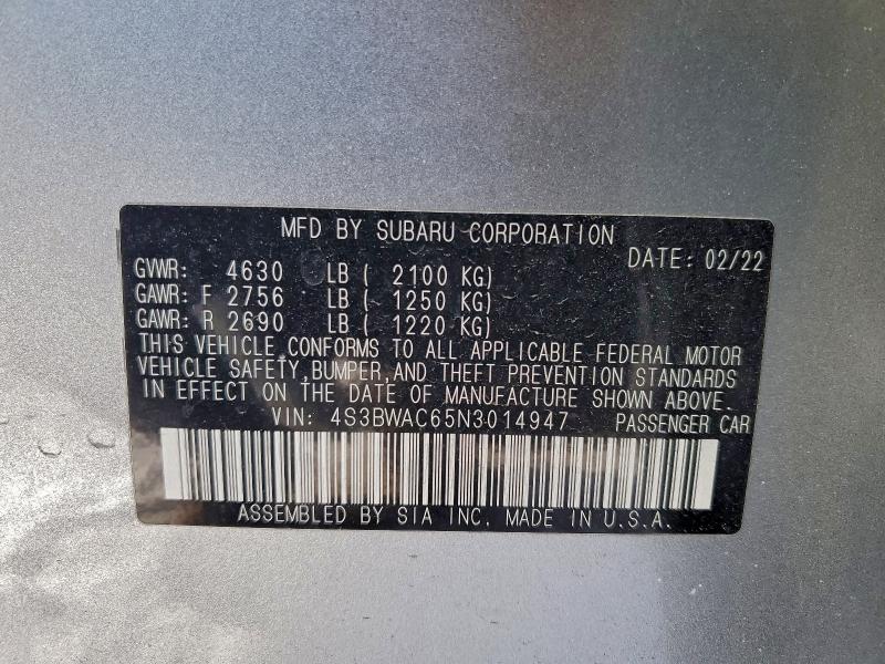 Фото 12 - SUBARU LEGACY