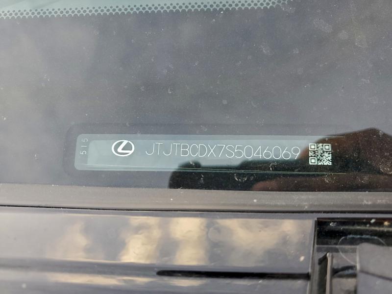 LEXUS GX 550 PRE 2025 VIN JTJTBCDX7S5046069