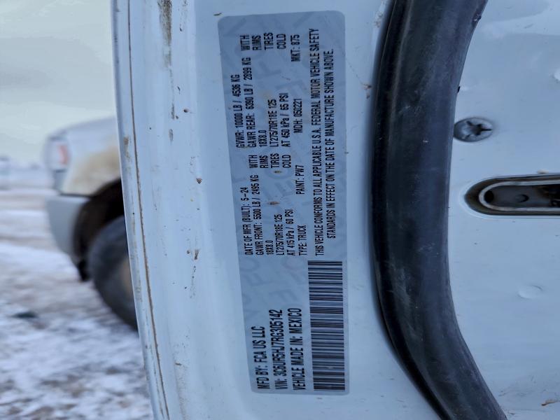 RAM 2500 2024 VIN 3C6UR5HJ7RG305142