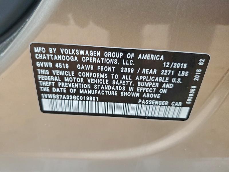 Фото 12 - VOLKSWAGEN PASSAT