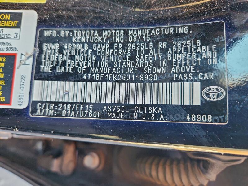 Фото 12 - TOYOTA CAMRY