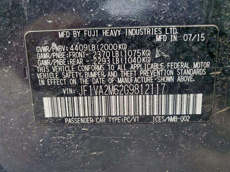 Фото 12 - SUBARU WRX