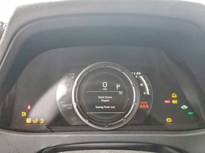 LEXUS UX 250H 2020 VIN JTHR9JBH3L2024810