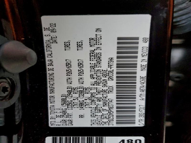 Фото 12 - TOYOTA TACOMA