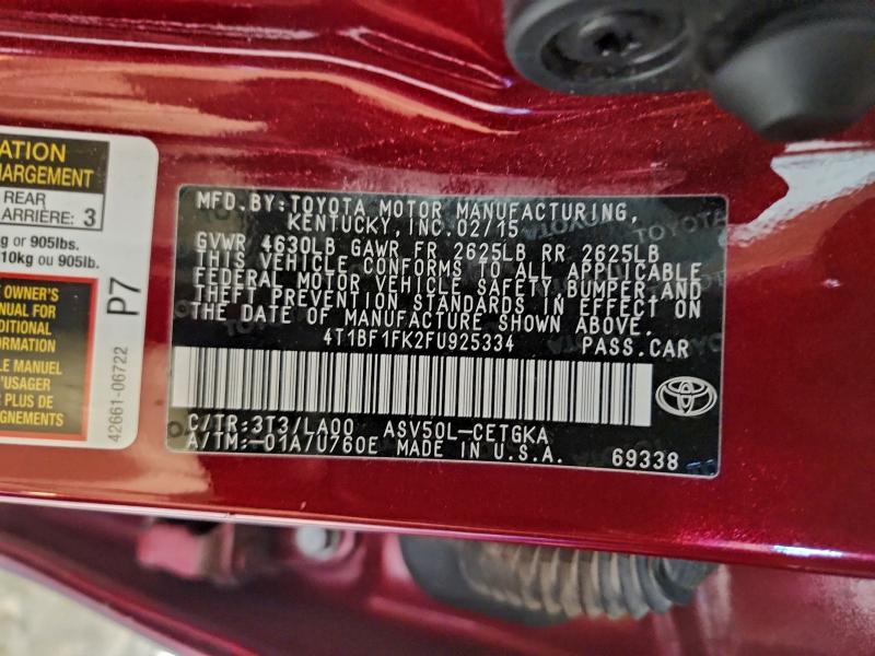 Фото 13 - TOYOTA CAMRY