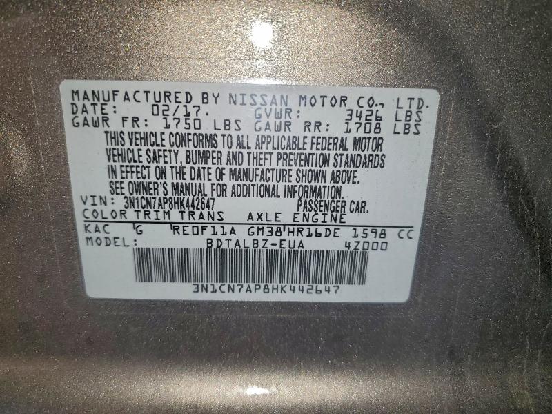 Фото 12 - NISSAN VERSA