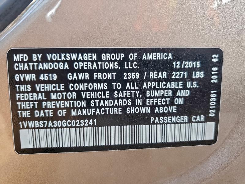 Фото 12 - VOLKSWAGEN PASSAT