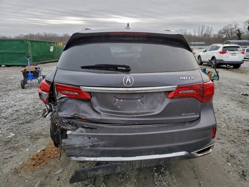 ACURA MDX 2017 VIN 5FRYD4H82HB021128