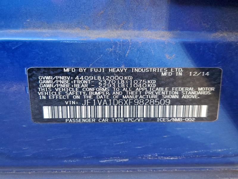 Фото 12 - SUBARU WRX