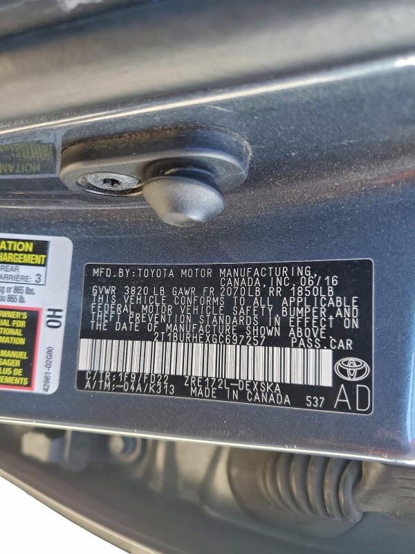 Фото 12 - TOYOTA COROLLA