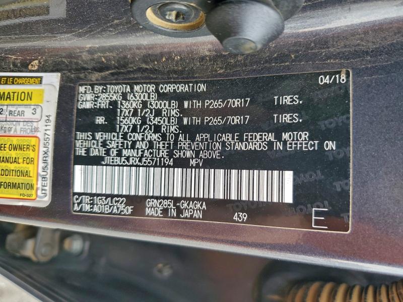 Фото 12 - TOYOTA 4RUNNER