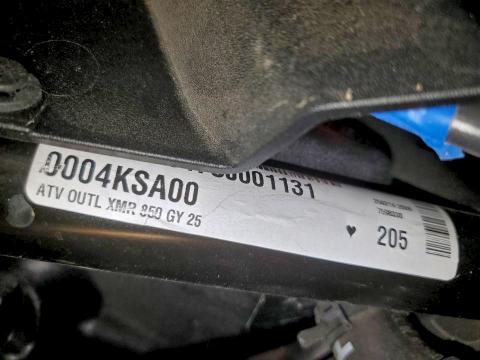 CAN-AM OUTLANDER 2025