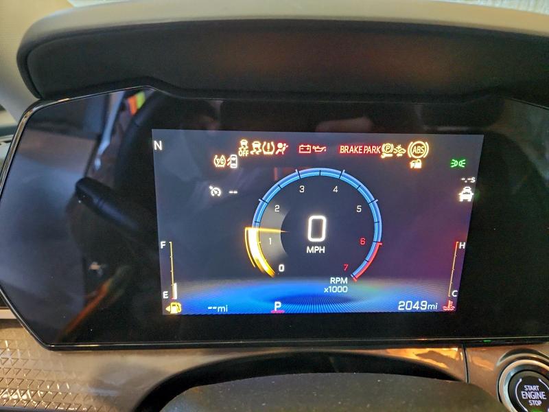 CHEVROLET TRAX ACTIV 2025 VIN KL77LKEP3SC292510