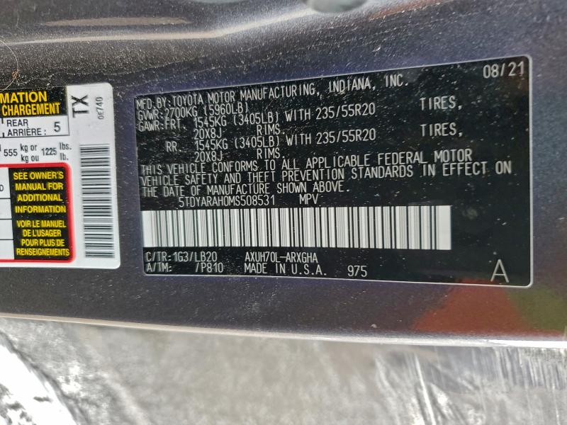 Фото 13 - TOYOTA HIGHLANDER