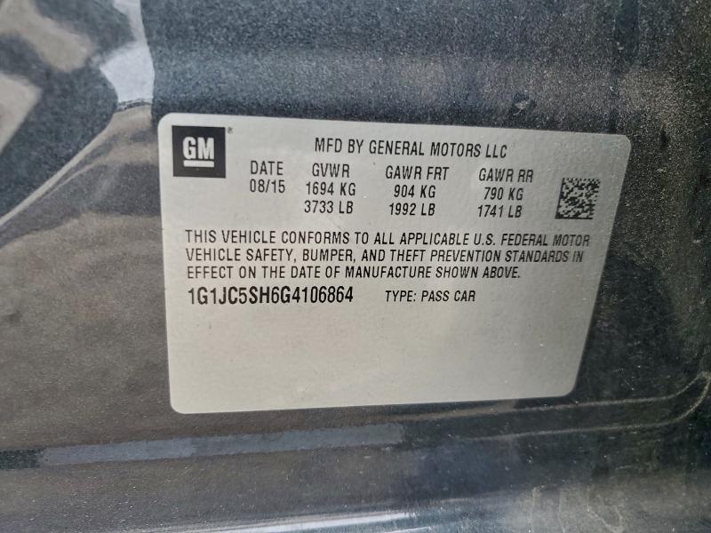 Фото 13 - CHEVROLET SONIC