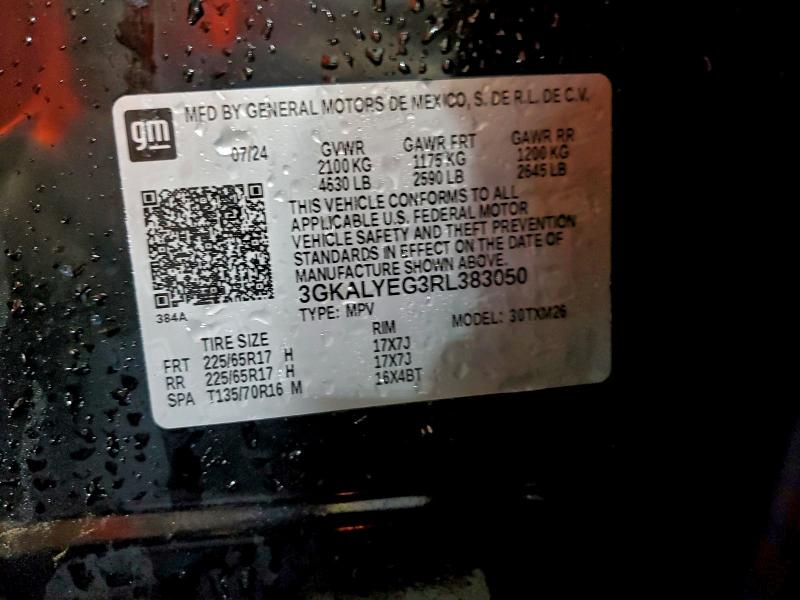 GMC TERRAIN AT 2024 VIN 3GKALYEG3RL383050