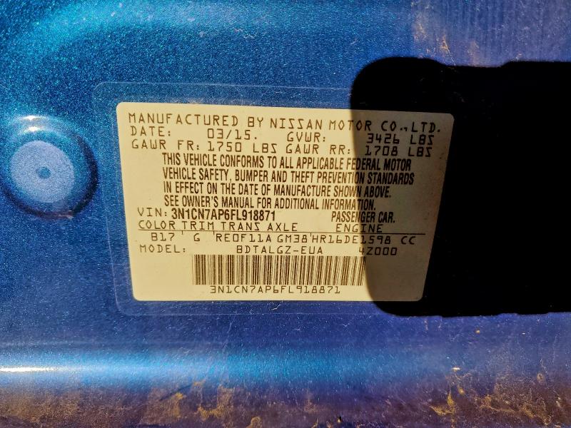 Фото 12 - NISSAN VERSA