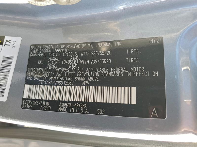 Фото 12 - TOYOTA HIGHLANDER