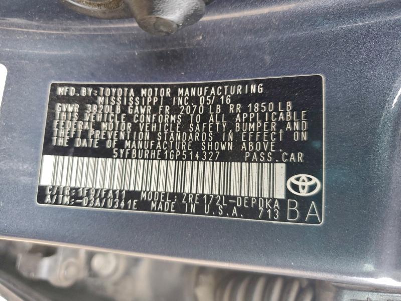 Фото 13 - TOYOTA COROLLA