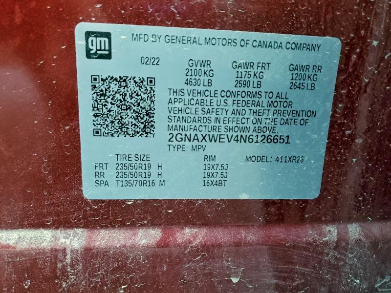 Фото 13 - CHEVROLET EQUINOX