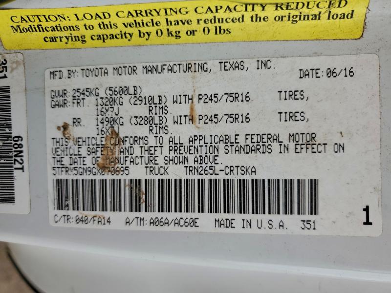 Фото 12 - TOYOTA TACOMA