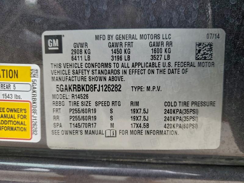 Фото 14 - BUICK ENCLAVE