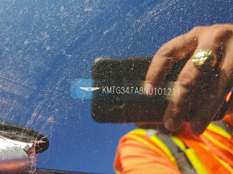 GENESIS G70 BASE 2022 VIN KMTG34TA8NU101211