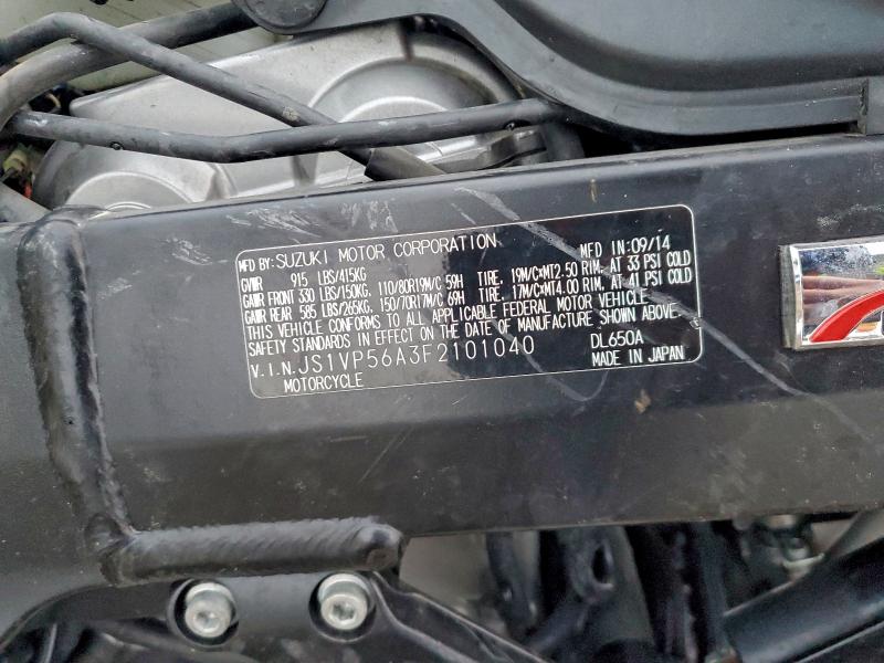 SUZUKI CYCLE DL 2015