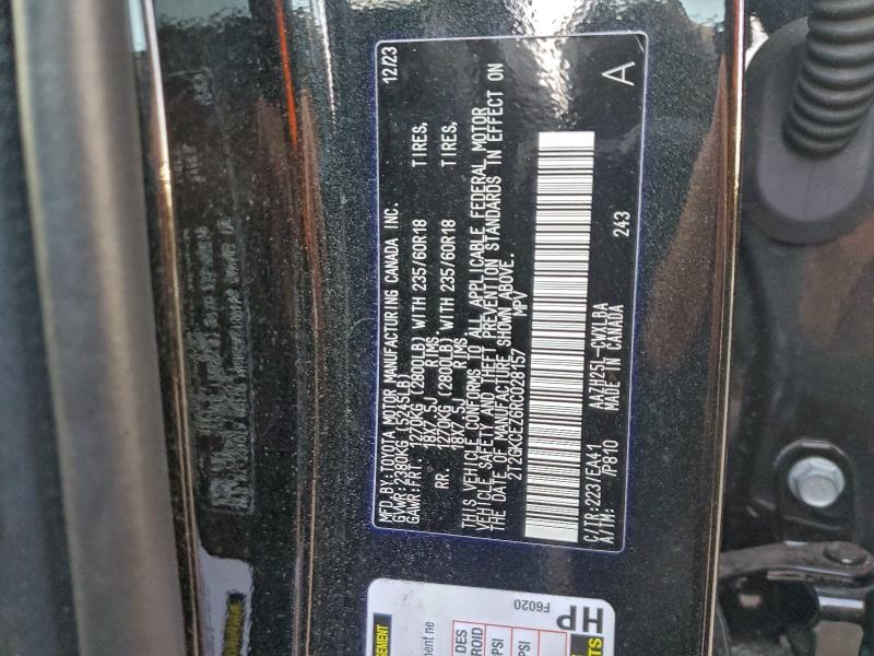 LEXUS NX 350H BA 2024 VIN 2T2GKCEZ6RC028157