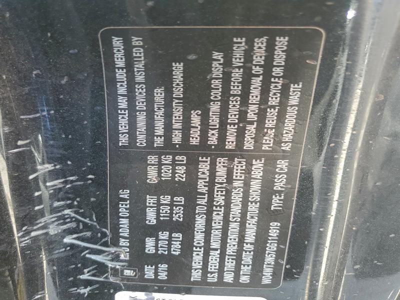 BUICK CASCADA 2016 VIN W04WT3N57GG114919