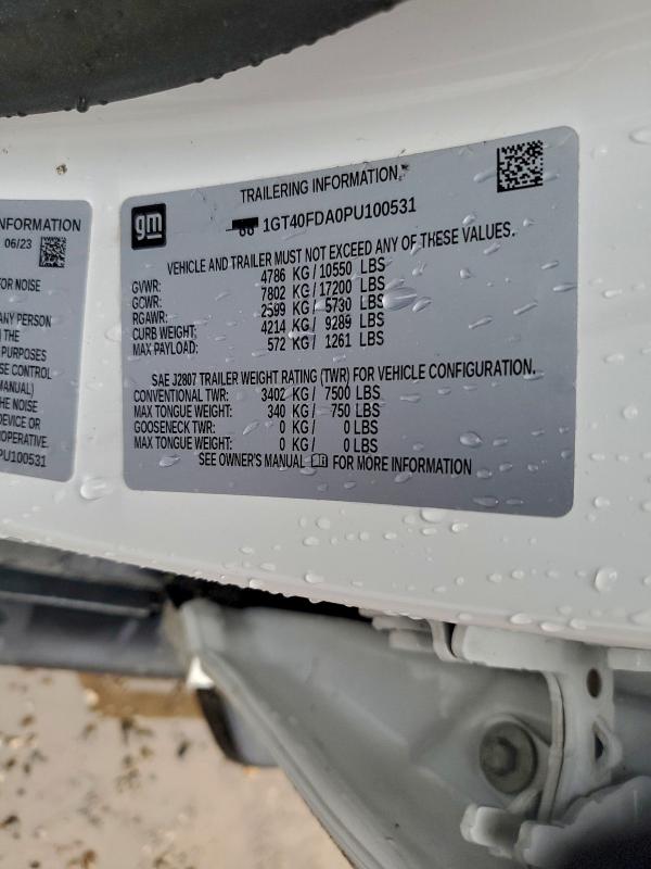 GMC HUMMER PIC 2023 VIN 1GT40FDA0PU100531