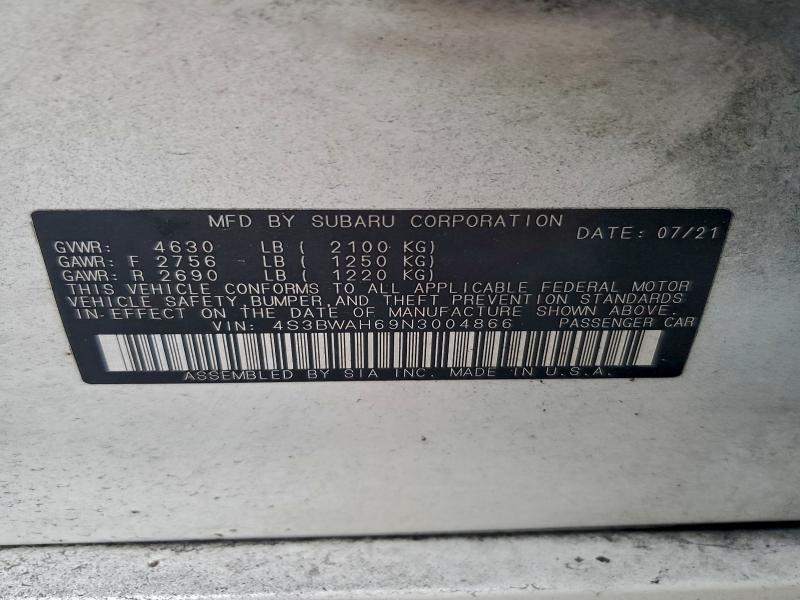 Фото 12 - SUBARU LEGACY