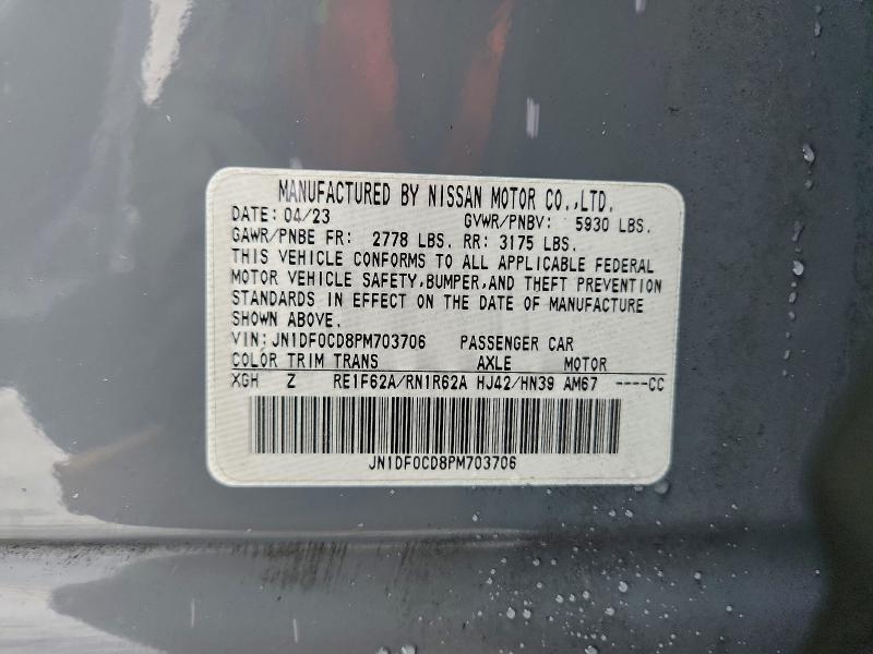 NISSAN ARIYA PLAT 2023 VIN JN1DF0CD8PM703706