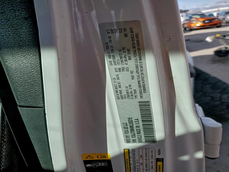 JEEP GLADIATOR 2021 VIN 1C6JJTBM4ML535315