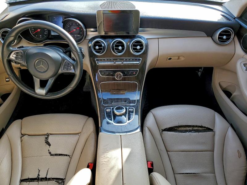 MERCEDES-BENZ C-CLASS 2017 VIN 55SWF4JB9HU202122