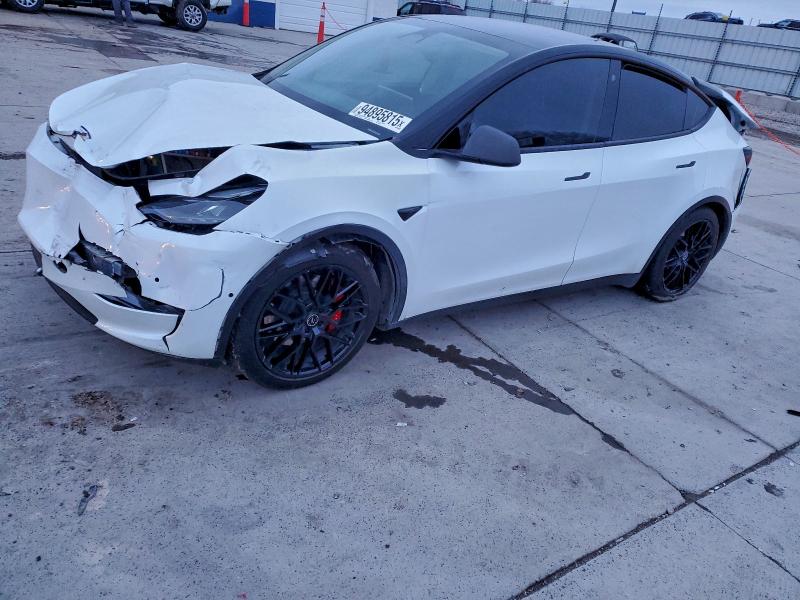 TESLA MODEL Y 2022 VIN 7SAYGDEF5NF530012