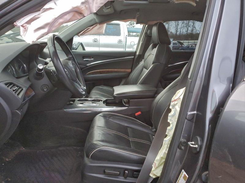 ACURA MDX 2017 VIN 5FRYD4H82HB021128