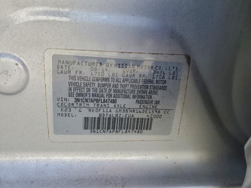 Фото 12 - NISSAN VERSA