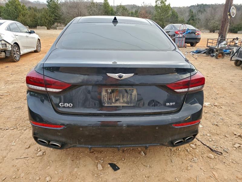 GENESIS G80 2018 VIN KMHGN4JB8JU242807
