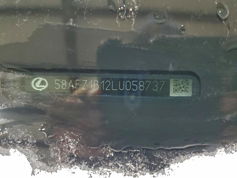 LEXUS ES350 2020 VIN 58AFZ1B12LU058737