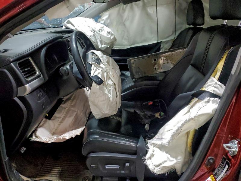 TOYOTA HIGHLANDER 2017 VIN 5TDJZRFH2HS449135