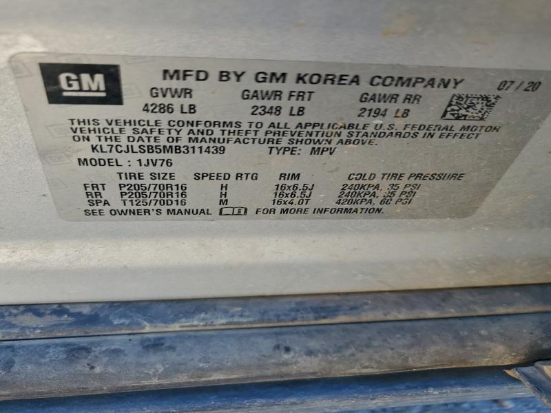 Фото 13 - CHEVROLET TRAX