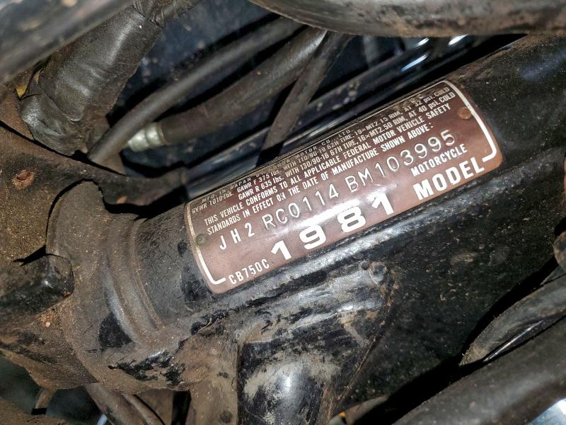HONDA CB CYCLE 1981