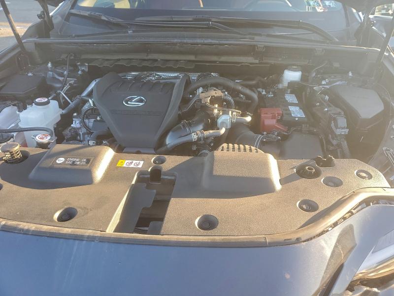 LEXUS NX 350 BAS 2025 VIN 2T2AGCEZ4SC081601