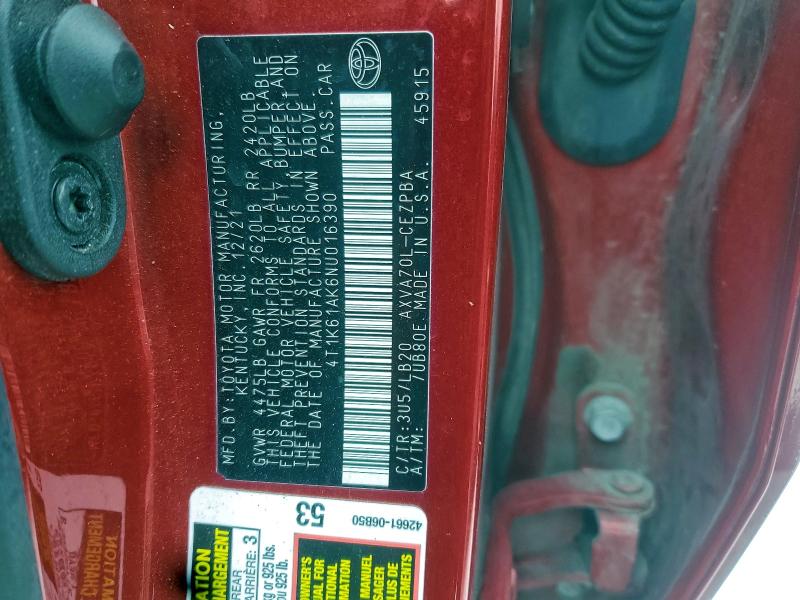 Фото 12 - TOYOTA CAMRY