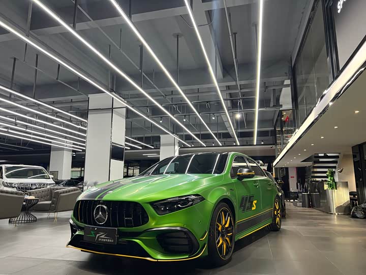 Mercedes-Benz A-Class AMG 2024 2024款 AMG A 45 S 4MATIC+ 魔焰绿特别版
