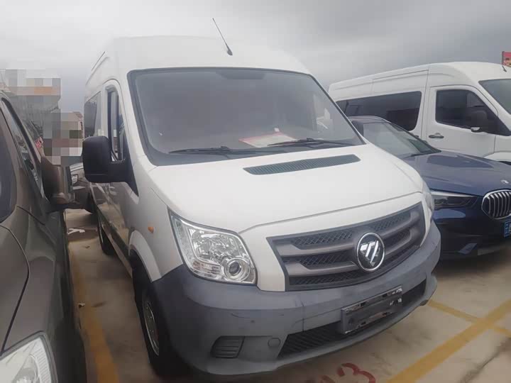 Foton Tuyano 2023 2023款 2.0T手动都市版短轴中顶后单胎5/6/9座